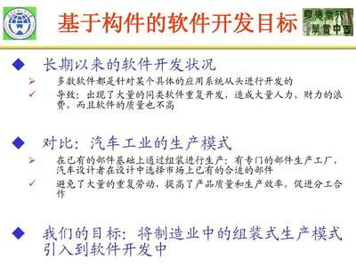 第08章 基于構(gòu)件的軟件開發(fā)